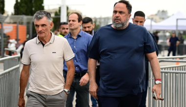 Βαγγέλης Μαρινάκης και Χ.Μεντιλίμπαρ πήγαν μαζί στο T-Center του Παναθηναϊκού