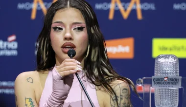 Nτάρα: Η νικήτρια της Eurovision ευχήθηκε στον Σάσα Βεζένκοφ καλή επιτυχία για τον τελικό της Ευρωλίγκας (φωτο)