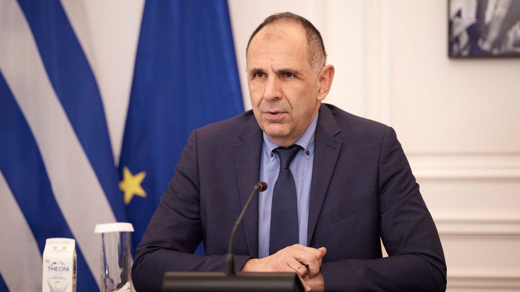 Γ.Γεραπετρίτης: «Η Ελλάδα δεν αποδέχεται τετελεσμένα» – Τι είπε για την «Γαλάζια Πατρίδα»