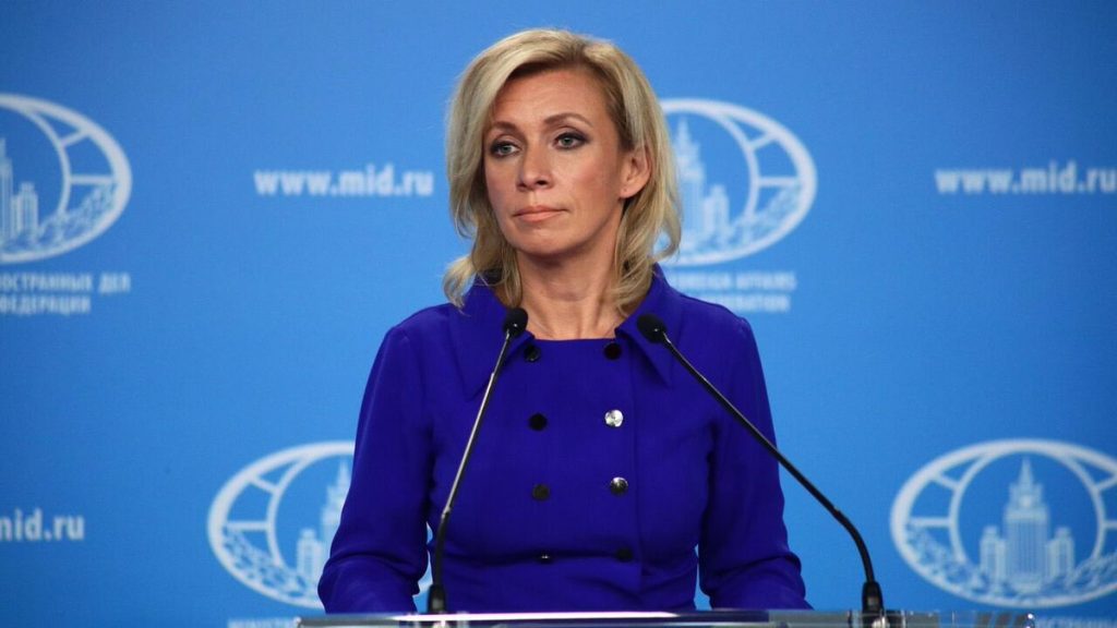 Μ.Ζαχάροβα: «Κατάφωρη ληστεία η χρήση δεσμευμένων ρωσικών περιουσιακών στοιχείων για τη χρηματοδότηση του Κιέβου»
