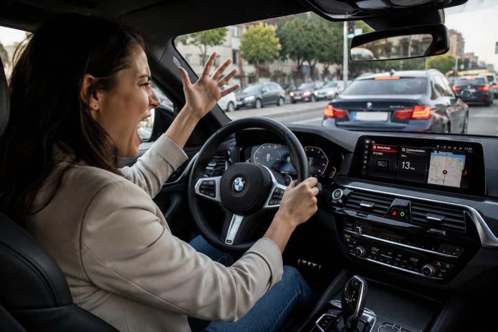 Επιθετικότητα στον δρόμο: Οι οδηγοί των BMW και Audi στην κορυφή