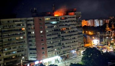 Η πρώτη αντίδραση της Ρουμανίας μετά την συντριβή ρωσικού drone σε πολυκατοικία στην περιοχή Γκαλάτσι