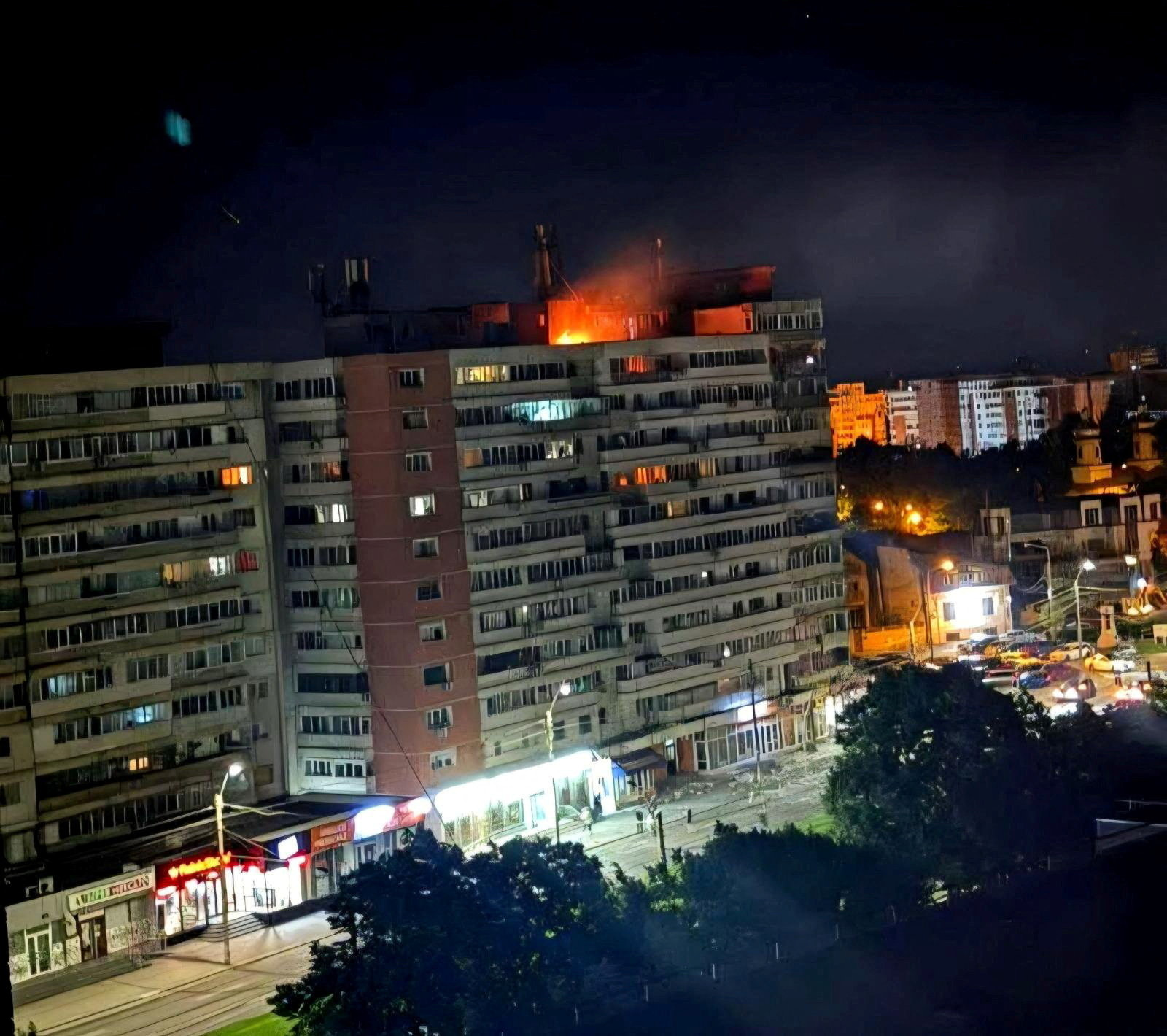 Η πρώτη αντίδραση της Ρουμανίας μετά την συντριβή ρωσικού drone σε πολυκατοικία στην περιοχή Γκαλάτσι