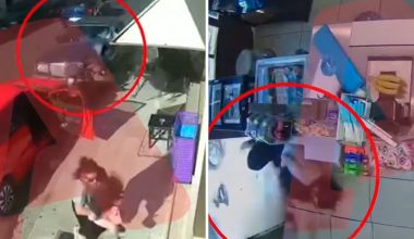 Ναύπακτος: Μάνα σώζει το παιδί της από «τρελό» αυτοκίνητο δέκατα πριν πέσει επάνω τους! (βίντεο)
