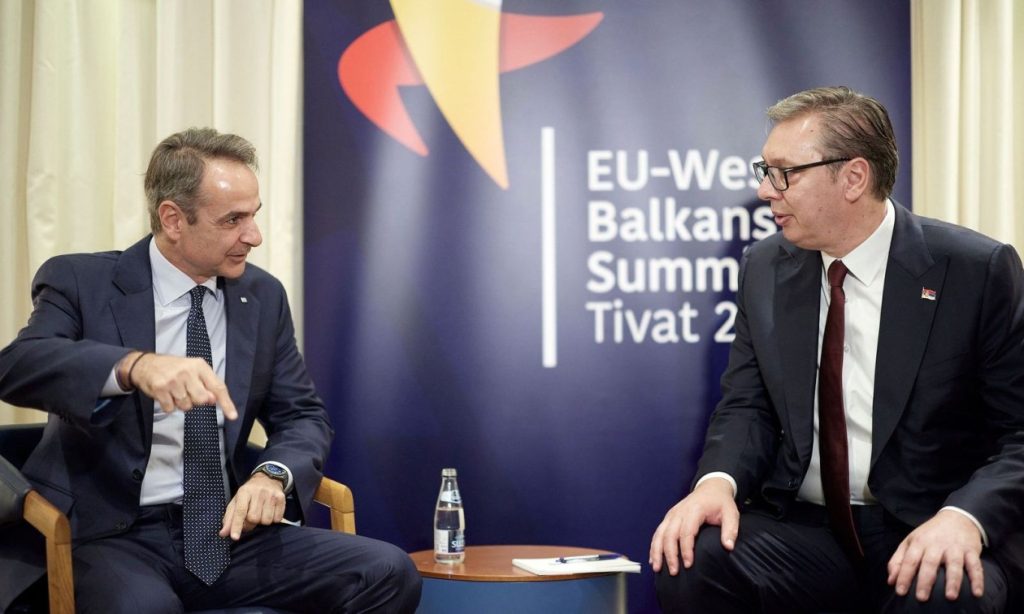 Συνάντηση Α.Βούτσιτς-Κ.Μητσοτάκη: Στο επίκεντρο η ευρωπαϊκή πορεία της Σερβίας