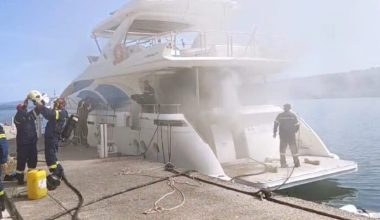 Φωτιά σε θαλαμηγό στην Αμφιλοχία: Τραυματίστηκε 28χρονος αλλοδαπός