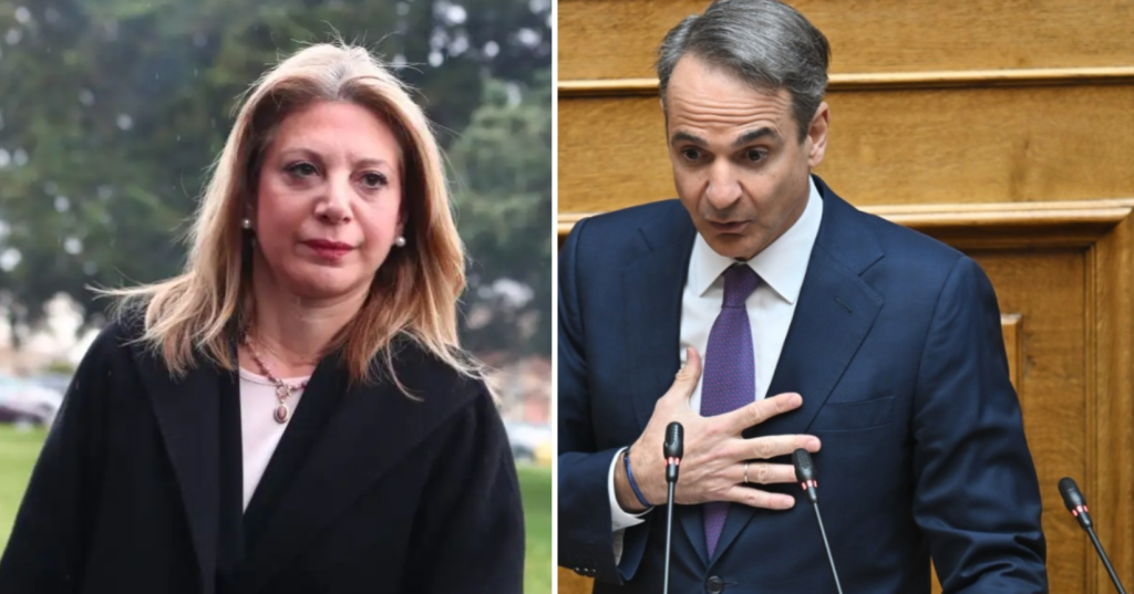 «Μετωπική» Μ.Καρυστιανού κατά του Κ.Μητσοτάκη μετά τον ανασχηματισμό: «Να μας πει πώς επιλέγει τους υπουργούς του»