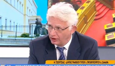 Νίκος Τσιούτσιας: Καταγγελίες κατά της κυβέρνησης για προσπάθεια σπίλωσης του Αντώνη Σαμαρά