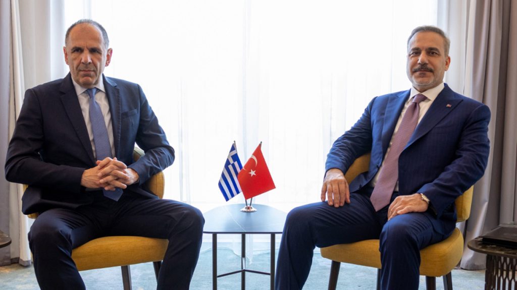 Νέα συνάντηση του Γ.Γεραπετρίτη με τον Χ.Φιντάν: Πλήθος θεμάτων στην ατζέντα των δύο ΥΠΕΞ