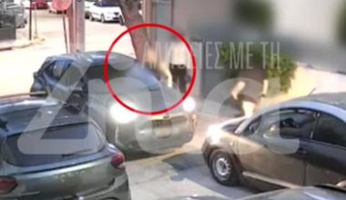 Βίντεο σοκ: Οδηγός στο Ίλιον ρίχνει μπουνιά σε γυναίκα μπροστά στα μάτια του ανήλικου γιου της