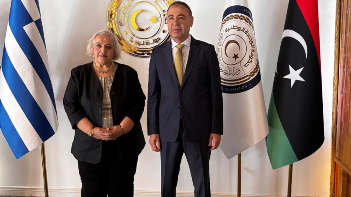 Στην Λιβύη η Ελληνίδα υφυπουργός Εξωτερικών – Συμμετείχε σε συνεδρίαση για την οριοθέτηση θαλάσσιων ζωνών
