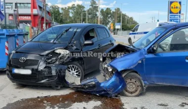 Λαμία: Oδηγός υπό την επήρεια αλκοόλ πέρασε πάνω από νησίδα και συγκρούστηκε με διερχόμενο όχημα! (βίντεο – φωτο)