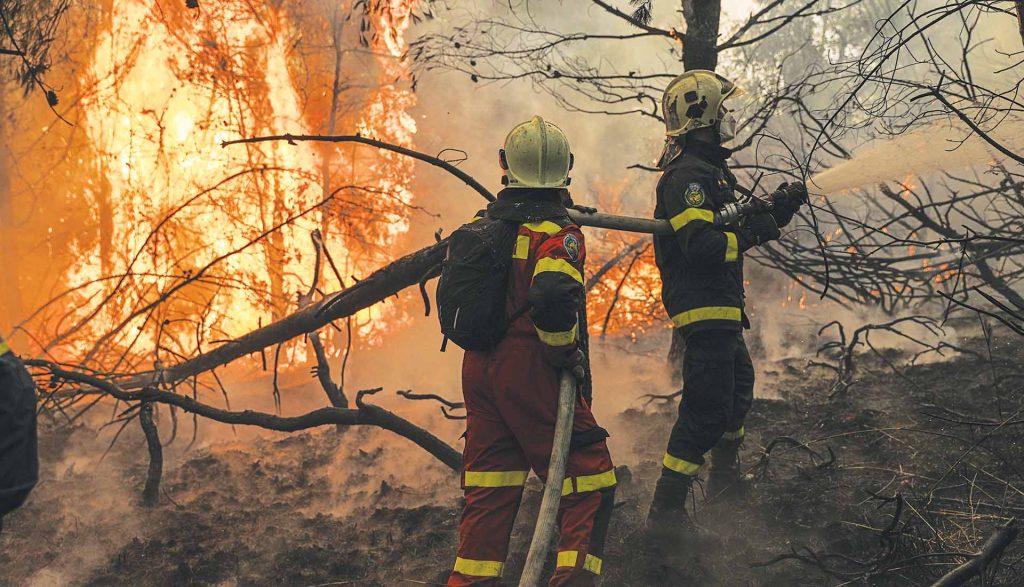 Χειροπέδες σε 64χρονο για πρόκληση πυρκαγιάς σε δασική έκταση της Εύβοιας