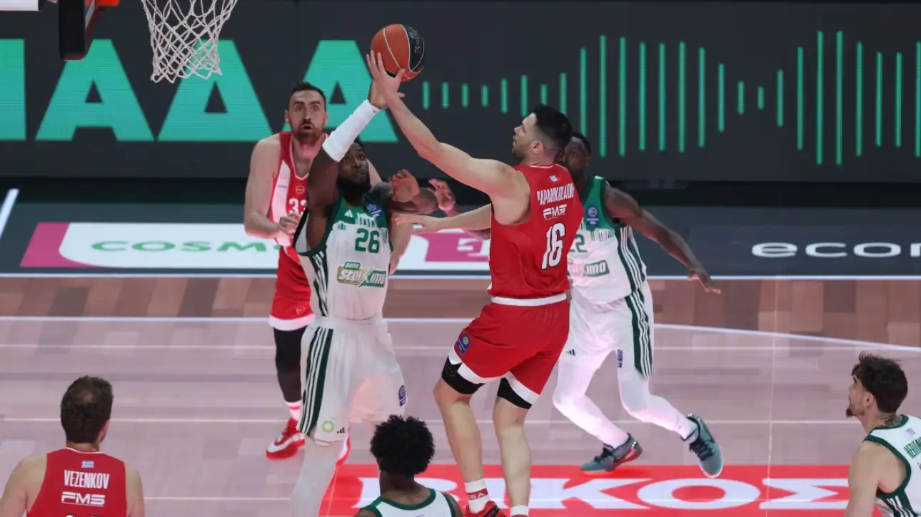 Oλυμπιακός – Παναθηναϊκός 47-35: Live το Game 5 στο ΣΕΦ που θα κρίνει τον πρωταθλητή Ελλάδος