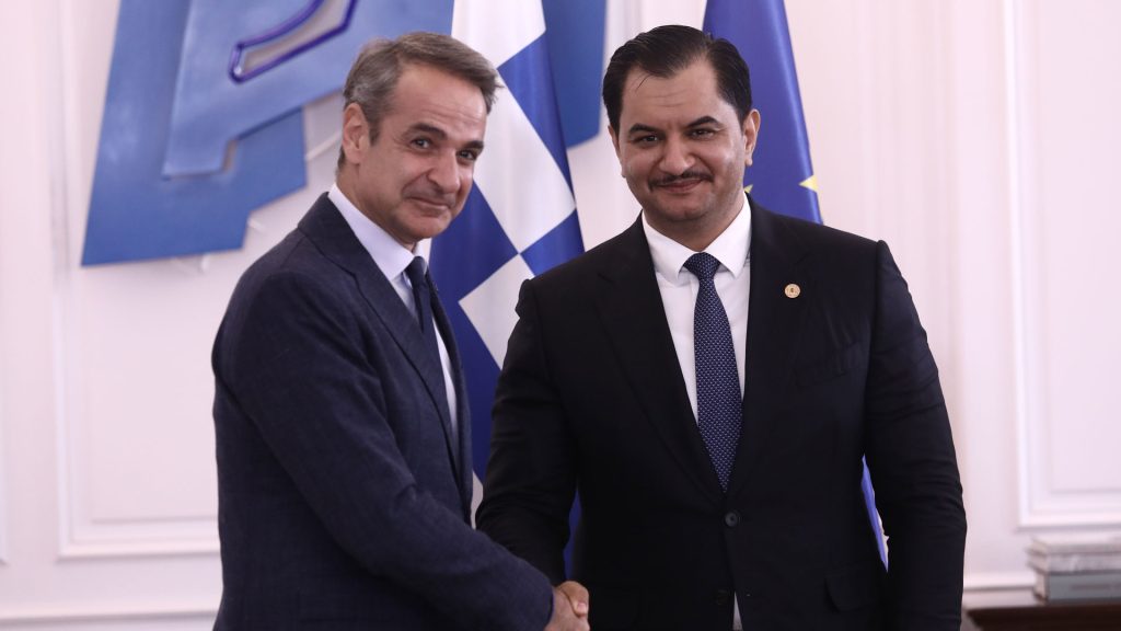 Με τον υπαρχηγό της Γενικής Διοίκησης του λιβυκού Εθνικού Στρατού συναντήθηκε ο Κ.Μητσοτάκης στο Μέγαρο Μαξίμου