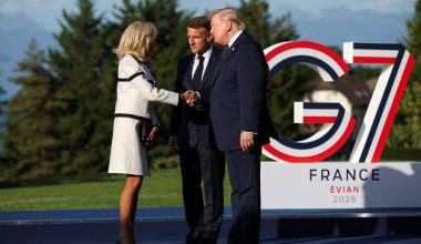 Ειδικός στην ανάγνωση χειλιών αποκάλυψε τον διάλογο Ν.Τραμπ – Μ.Μακρόν κατά τη διάρκεια της χειραψίας τους