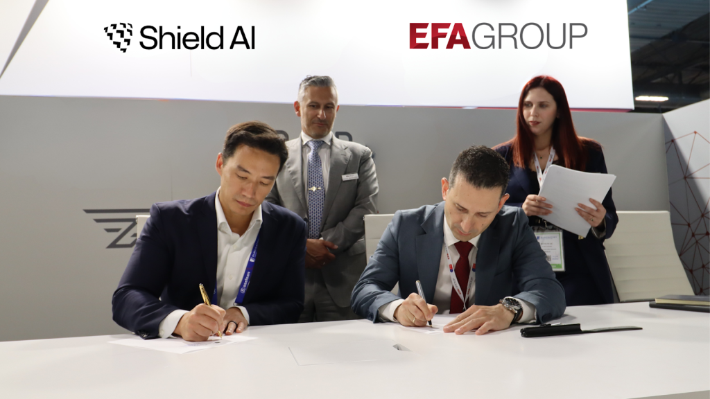 Shield AI και EFA GROUP ενώνουν τις δυνάμεις τους για την ανάπτυξη αυτόνομων και κυρίαρχων αμυντικών δυνατοτήτων
