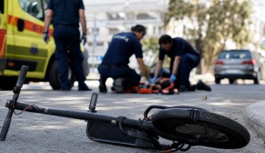 «Μπαράζ» ατυχημάτων στο Ηράκλειο με ηλεκτρικά πατίνια: Στο νοσοκομείο δύο ανήλικοι