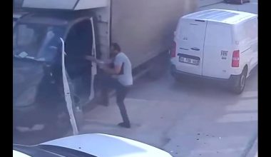 Τουρκία:  Φούρναρης στην Άγκυρα σταματά την τελευταία στιγμή φορτηγό που κυλούσε προς τα πίσω χωρίς χειρόφρενο