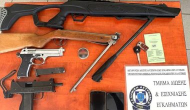 Κορωπί: Χτύπησαν εργαζόμενο με τη λαβή όπλου και συνελήφθησαν με βαρύ οπλισμό