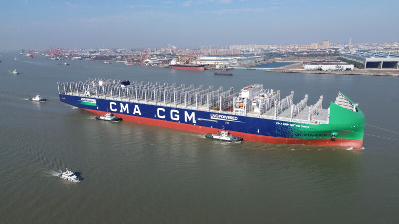 CMA CGM Notre Dame: Το κινεζικό bulk carrier «γίγας» ξεκίνησε το πρώτο του ταξίδι (βίντεο)