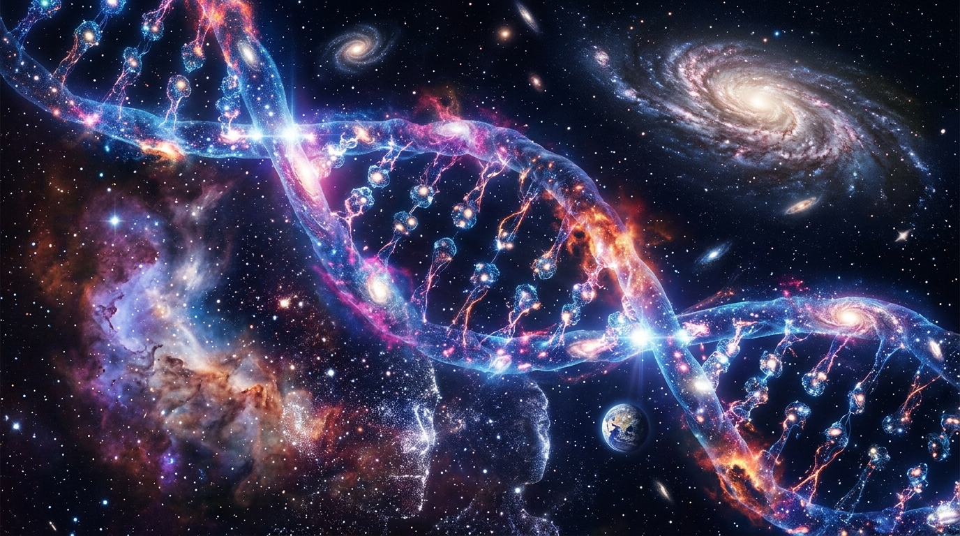 Τι συμβαίνει με το DNA; Επιστήμονας αποκαλύπτει τα «κρυμμένα» μηνύματα που μάς στέλνουν από το διάστημα