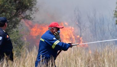 Μεγάλη φωτιά στη Σύρο: Μήνυμα του 112 για εκκένωση από Τρία Λαγγόνια προς Ερμούπολη