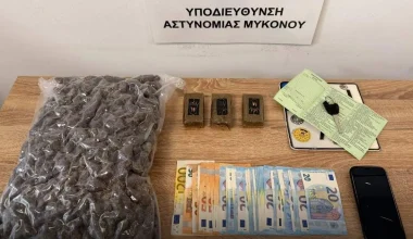 Μύκονος: Σύλληψη 21χρονου για διακίνηση ναρκωτικών