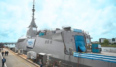 Ξεκίνησαν οι πρώτες θαλάσσιες δοκιμές της φρεγάτας «Φορμίων»: Δείτε εικόνες
