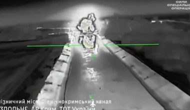 Νέο  πλήγμα στην Κριμαία: Ουκρανική επιχείρηση κατέστρεψε ακόμη μια  σιδηροδρομική γέφυρα