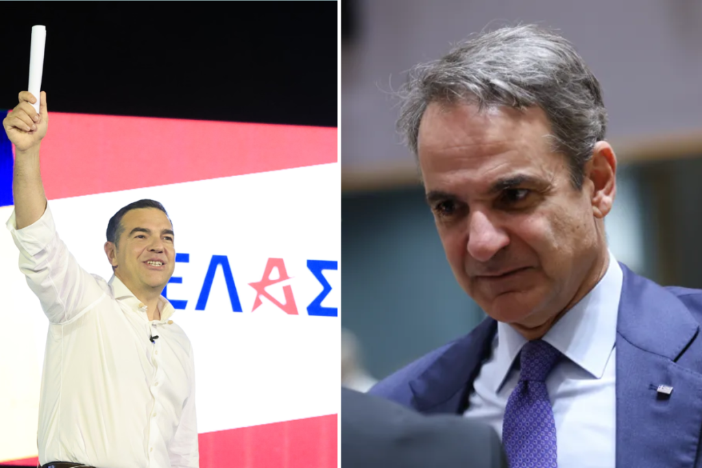 Η ΕΛΑΣ «ροκανίζει» σε μονοψήφιο νούμερο την διαφορά από τη ΝΔ – Τι δείχνει η δημοσκόπηση της RealPolls