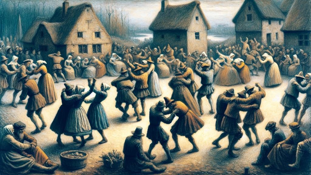 Η «χορευτική πανούκλα» του 1374: Όταν άνθρωποι χόρευαν μέχρι κατάρρευσης και κανείς δεν μπορούσε να εξηγήσει γιατί