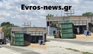 Θανατηφόρο τροχαίο στην Ορεστιάδα: 63χρονος οδηγός φορτηγού έχασε τη ζωή του μετά από πρόσκρουση σε κτίριο