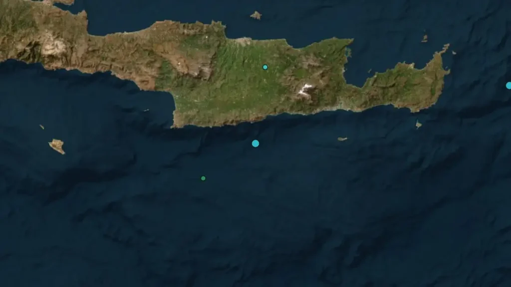 Σεισμός 3,5 Ρίχτερ στον Τσούτσουρο Ηρακλείου