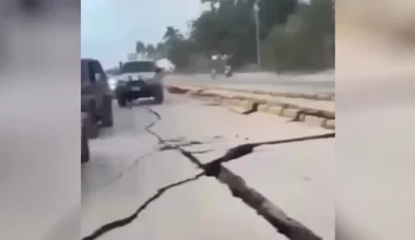 Βενεζουέλα: Εφιαλτικές εικόνες μετά τα 7,5 Ρίχτερ – Άνοιξαν στα δύο οι δρόμοι (βίντεο)