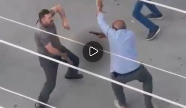 Άγρια συμπλοκή στην Άγκυρα: Άρπαξε το όπλο του και τον πυροβόλησε εξ επαφής (βίντεο)