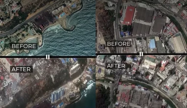 Βίντεο: Δορυφορικές εικόνες από την Βενεζουέλα δείχνουν πως ήταν πριν και μετά τον διπλό φονικό σεισμό