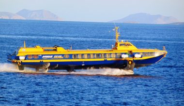 Απαγορεύτηκε ο απόπλους του Flying Dolphin ATHINA από την Αίγινα λόγω ηλεκτρολογικής βλάβης