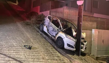 Νέο βίντεο ντοκουμέντο από την πορεία του φλεγόμενου ΙΧ στη Βούλα