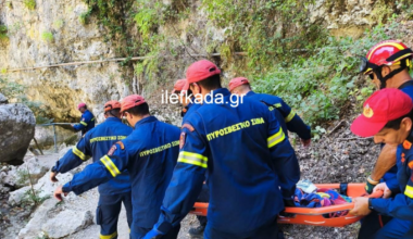 Λευκάδα: Βράχος καταπλάκωσε 50χρονη τουρίστρια στους καταρράκτες του Νυδριού