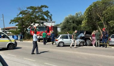 Σοβαρό τροχαίο στην Ηγουμενίτσα: Αυτοκίνητα συγκρούστηκαν στην παλιά Ε.Ο. – Στο νοσοκομείο οι δύο οδηγοί (φωτο)