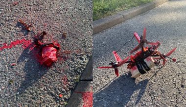 Στόχος επίθεσης με drones η ρωσική πρεσβεία στη Στοκχόλμη – Πέταξαν κόκκινη μπογιά (φώτο)