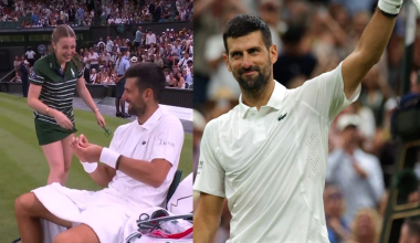Η φάρσα του Τζόκοβιτς σε ball girl στο Wimbledon που έκανε το Centre Court να γελάσει (βίντεο)