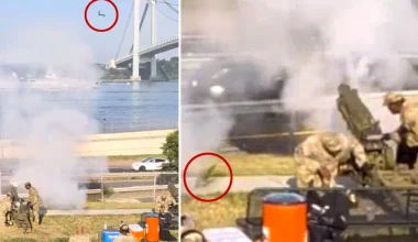 Επικό βίντεο: Σκίουρος στο Μπρούκλιν τρομάζει από τους κανονιοβολισμούς και «τινάζεται» στον αέρα