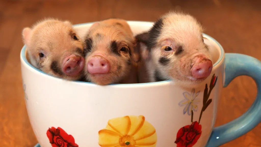 Teacup pigs: Τι απέγιναν τα γουρουνάκια «τσέπης» που αγόραζε ο κόσμος ως κατοικίδια;