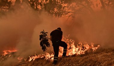 Θεσσαλονίκη: Φωτιά σε αγροτοδασική έκταση στο Ωραιόκαστρο – Εκκενώνεται η Ανθούπολη