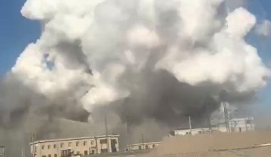 Βίντεο: Ισοπεδωτική έκρηξη φορτηγού που μετέφερε νιτρικό αμμώνιο