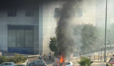 Λεωφόρος Συγγρού: Αυτοκίνητο τυλίχθηκε στις φλόγες