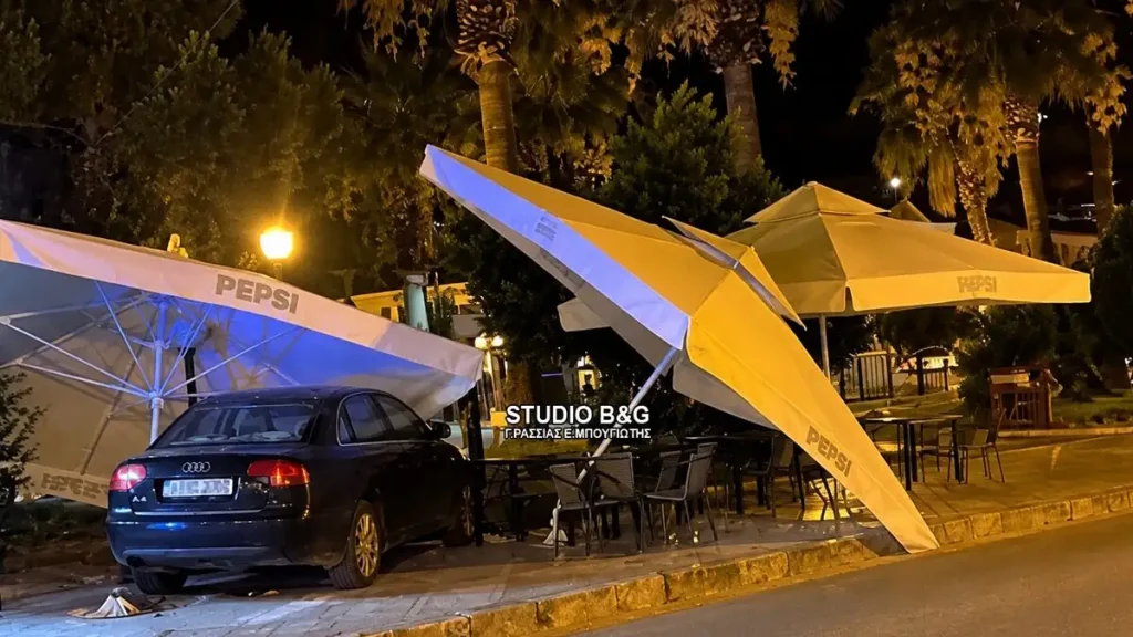 Ναύπλιο: Αυτοκίνητο «καρφώθηκε» σε πιτσαρία – Σώθηκαν από θαύμα οι θαμώνες