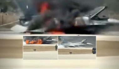 Βίντεο σοκ: Φλεγόμενο F-16 της ΠΑ στο αεροδρόμιο Ζακύνθου
